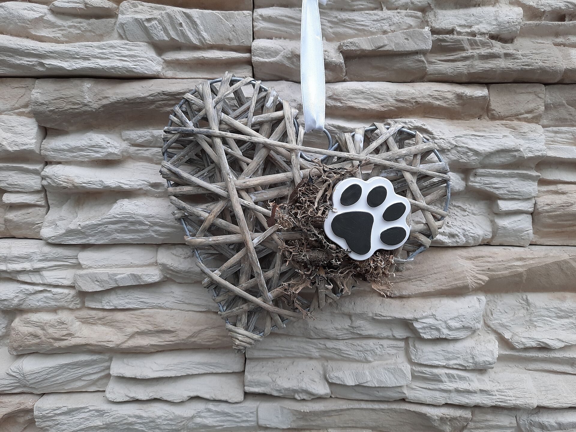 Hängeherz -natur-mittel