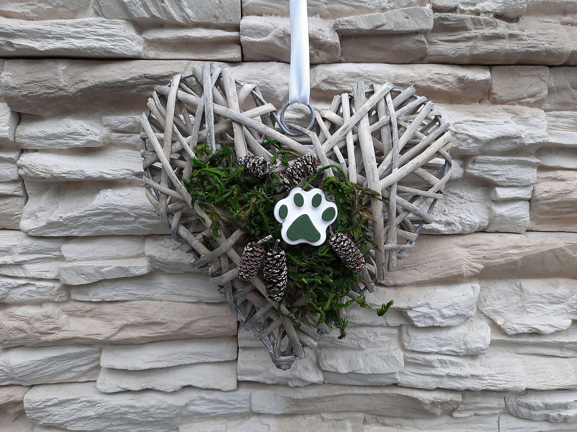 Hängeherz -natur-mittel